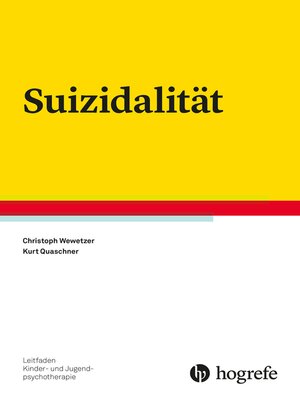 cover image of Suizidalität